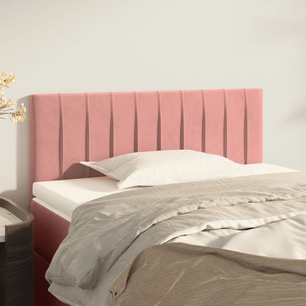 Testiera Rosa 90x5x78/88 cm in Tessuto