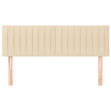 Testiere 2 pz Crema 72x5x78/88 cm in Tessuto