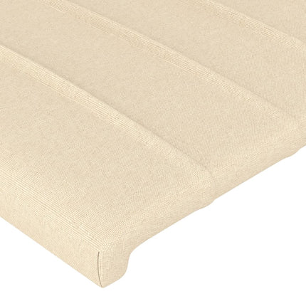 Testiere 2 pz Crema 72x5x78/88 cm in Tessuto