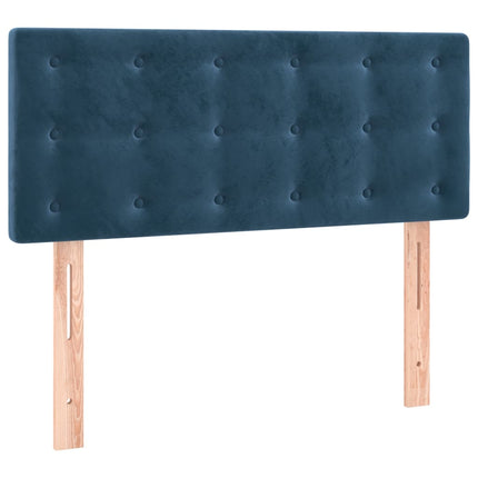 Testiera Blu Scuro 80x5x78/88 cm in Velluto