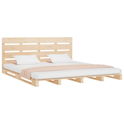 Giroletto senza Materasso 120x200 cm in Legno Massello di Pino