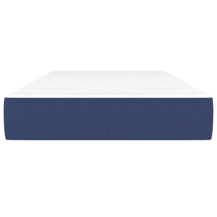 Materasso a Molle Insacchettate Blu 80x200x20 cm in Tessuto