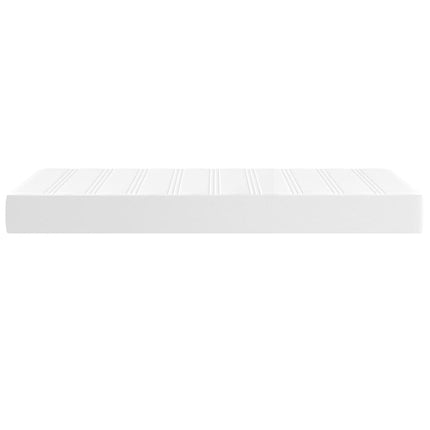 Materasso a Molle Bianco 90x190x20 cm in Similpelle