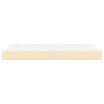 Materasso a Molle Insacchettate Crema 90x200x20 cm