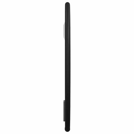 Specchio da Parete Nero Ã˜ 20 cm Rotondo