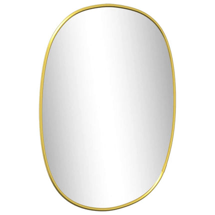 Specchio da Parete Dorato 30x25 cm
