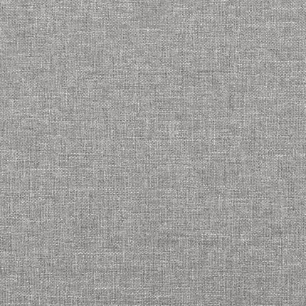 Giroletto senza Materasso Grigio Chiaro 90x190 cm Tessuto