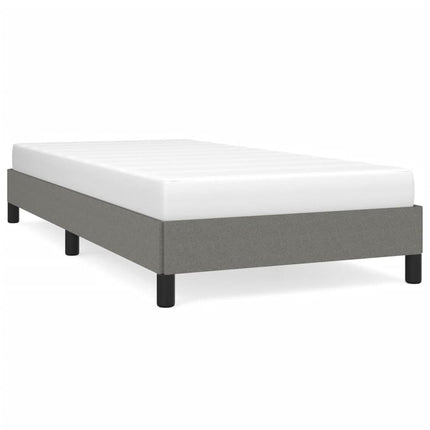 Giroletto senza Materasso Grigio Scuro 100x200 cm Tessuto