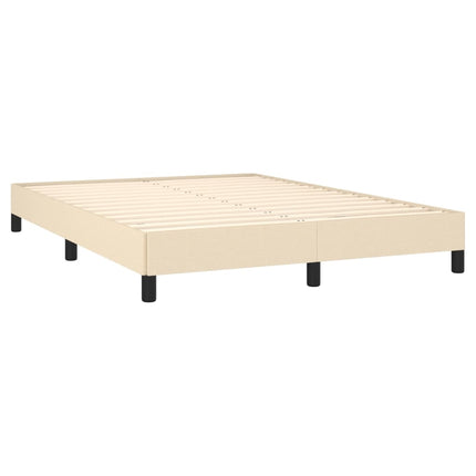 Giroletto senza Materasso Crema 140x190 cm in Tessuto