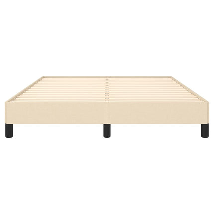Giroletto senza Materasso Crema 140x190 cm in Tessuto