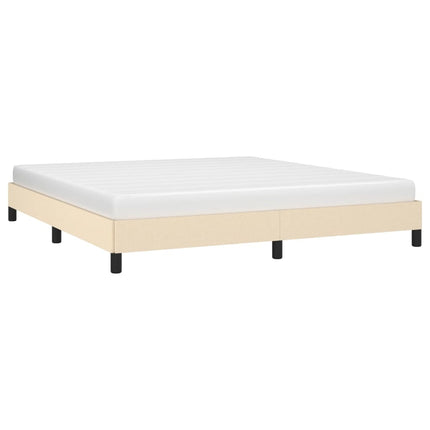Giroletto senza Materasso Crema 160x200 cm in Tessuto