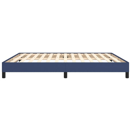 Giroletto senza Materasso Blu 180x200 cm in Tessuto