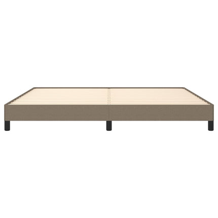 Giroletto senza Materasso Tortora 200x200 cm in Tessuto