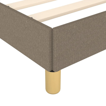 Giroletto senza Materasso Tortora 80x200 cm Tessuto