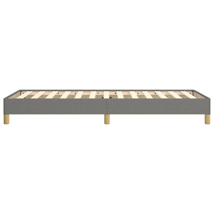 Giroletto senza Materasso Grigio Scuro 100x200 cm Tessuto