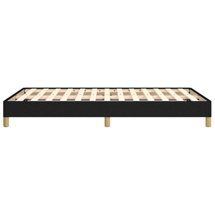Giroletto senza Materasso Nero 120x200 cm Tessuto