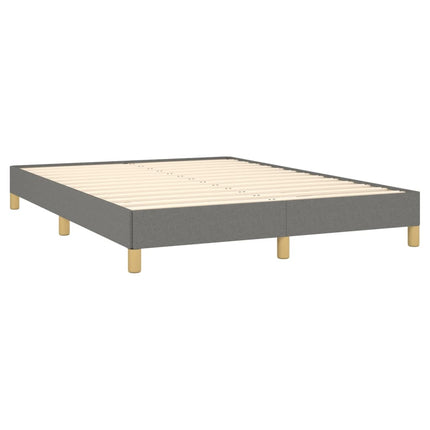 Giroletto senza Materasso Grigio Scuro 140x200 cm Tessuto