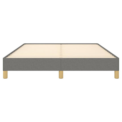 Giroletto senza Materasso Grigio Scuro 140x200 cm Tessuto