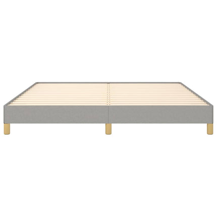 Giroletto senza Materasso Grigio Chiaro 180x200 cm Tessuto