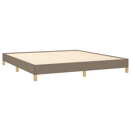Giroletto senza Materasso Tortora 180x200 cm in Tessuto