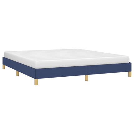Giroletto senza Materasso Blu 180x200 cm in Tessuto