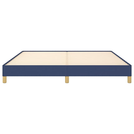 Giroletto senza Materasso Blu 180x200 cm in Tessuto