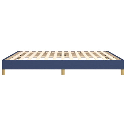 Giroletto senza Materasso Blu 180x200 cm in Tessuto