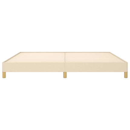 Giroletto senza Materasso Crema 200x200 cm in Tessuto