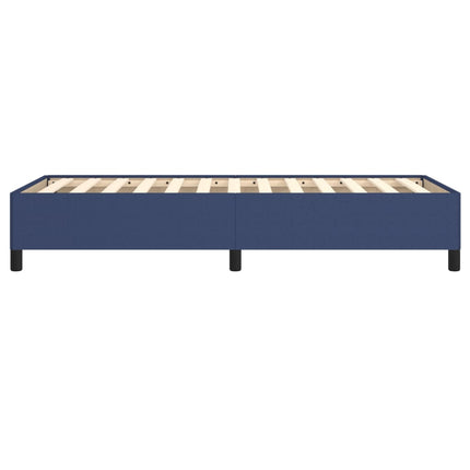 Giroletto senza Materasso Blu 90x190 cm in Tessuto
