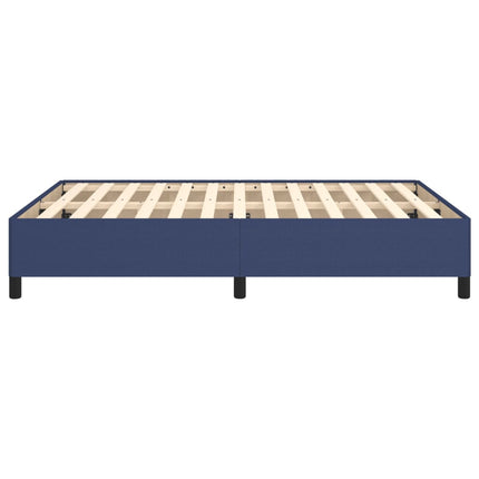Giroletto senza Materasso Blu 140x200 cm in Tessuto