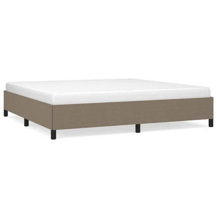 Giroletto senza Materasso Tortora 200x200 cm in Tessuto