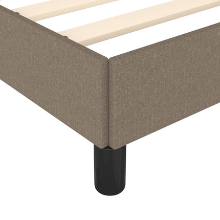 Giroletto senza Materasso Tortora 200x200 cm in Tessuto