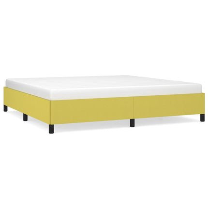 Giroletto senza Materasso Verde 200x200 cm in Tessuto