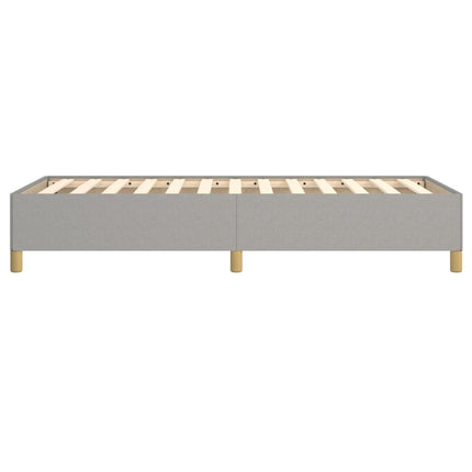 Giroletto senza Materasso Grigio Chiaro 100x200 cm Tessuto