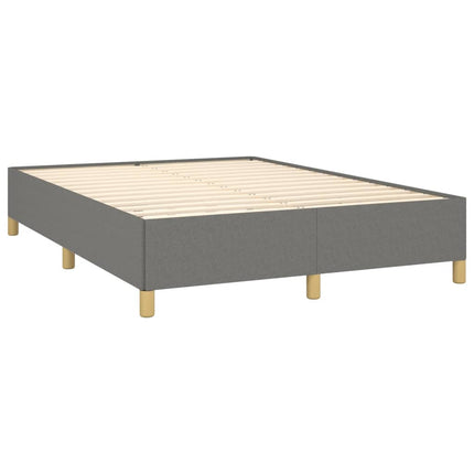 Giroletto senza Materasso Grigio Scuro 140x190 cm Tessuto