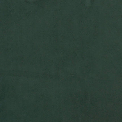 Giroletto senza Materasso Verde Scuro 140x190 cm in Velluto