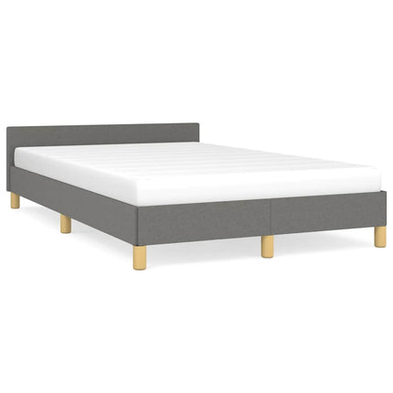 Giroletto senza Materasso Grigio Scuro 120x200 cm Tessuto