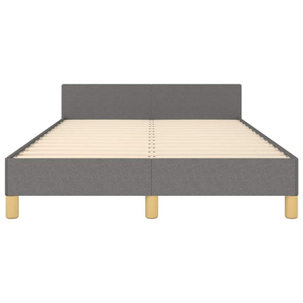 Giroletto senza Materasso Grigio Scuro 120x200 cm Tessuto