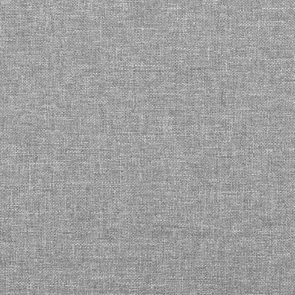 Giroletto senza Materasso Grigio Chiaro 140x200 cm Tessuto