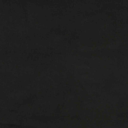 Giroletto senza Materasso Nero 160x200 cm in Velluto