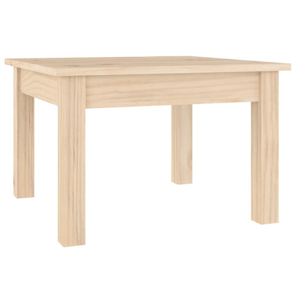 Tavolino da Salotto 45x45x30 cm Legno Massello di Pino