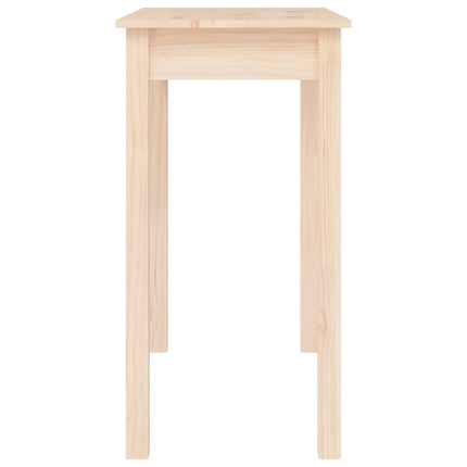 Tavolo Consolle 80x40x75 cm in Legno Massello di Pino