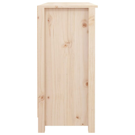 Credenza 100x35x74,5 cm in Legno Massello di Pino