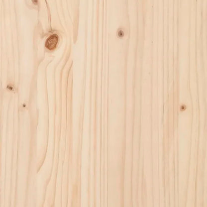 Tavolo Consolle 75x35x75 cm in Legno Massello di Pino