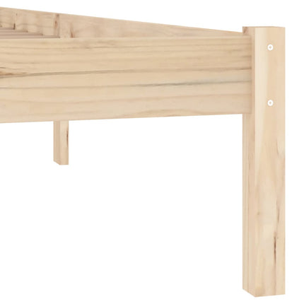 Giroletto senza Materasso 152x203 cm in Legno di Pino Queen