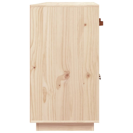 Credenza 98,5x40x75 cm in Legno Massello di Pino