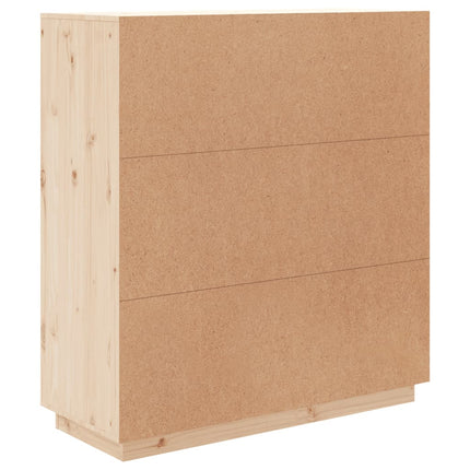 Credenza 100x40x108,5 cm in Legno Massello di Pino