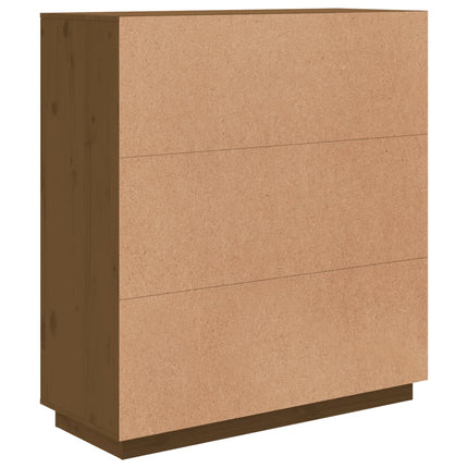 Credenza ambra 100x40x108,5 cm in Legno Massello di Pino