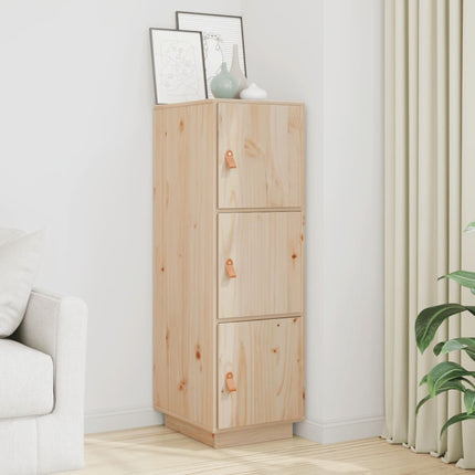 Credenza 34x40x108,5 cm in Legno Massello di Pino