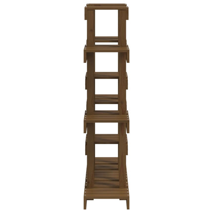 Supporto Piante Ambra 104,5x25x109,5 cm Legno Massello di Pino